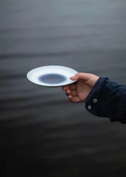 Wik & Walsøe Osean Galakse Asiet Ø 16 cm - Porecelæn - Blå/hvid