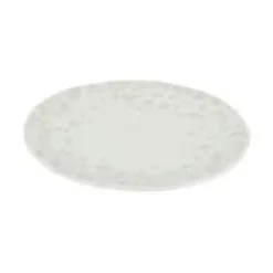 Wik & Walsøe Slåpeblom Middagsallerken Ø 28 cm - Porcelæn - Varm grå