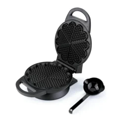 Wilfa Home Vaffeljern WM-623B Dobbelt non-stick belægning - Justérbar termostat - Inkl. doseringsske