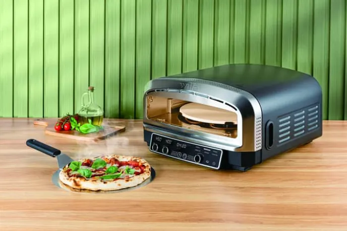 Wilfa Pizzaovn 2200 Watt - Op til 450 ° - Grå