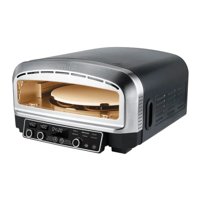 Wilfa Pizzaovn 2200 Watt - Op til 450 ° - Grå