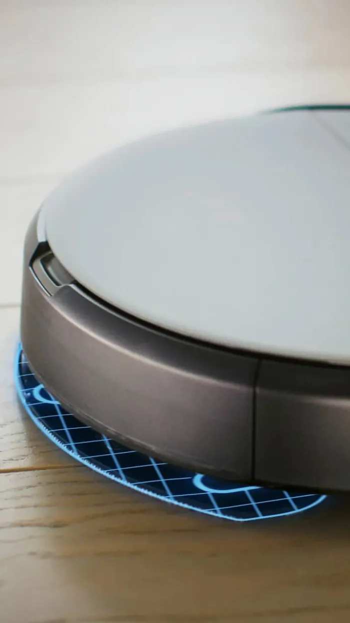 Wilfa Robotstøvsuger RVC-D4000AI Arbejdstid: 140 min. - 2-i-1-funktion - Styres via app