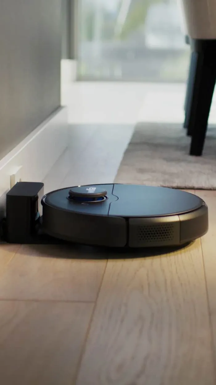 Wilfa Robotstøvsuger RVC-D4000SL Arbejdstid: 140 min. - 2-i-1-funktion - Styres via app
