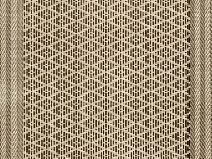 Winkler Kadra Dækkeserviet - 6 stk. B 33 x L 45 cm - Pvc/polyester - Coffee