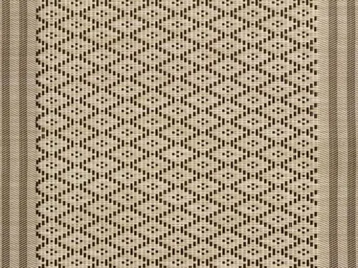 Winkler Kadra Dækkeserviet - 6 stk. B 33 x L 45 cm - Pvc/polyester - Coffee