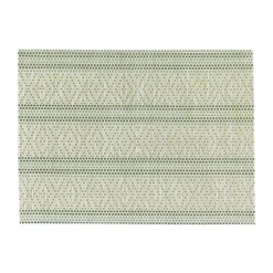 Winkler Panama Dækkeserviet - 6 stk. B 33 x L 45 cm - PVC/polyester - Grøn