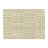 Winkler Panama Dækkeserviet - 6 stk. B 33 x L 45 cm - PVC/polyester - Natur