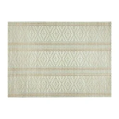 Winkler Panama Dækkeserviet - 6 stk. B 33 x L 45 cm - PVC/polyester - Natur