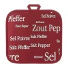 Winkler Sel&Poivre Grydelap B 20 x L 20 cm - Bomuld - Rouge