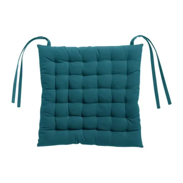 Winkler Zea Sædehynde B 38 x L 38 cm - Bomuld/polyester - Blå