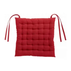 Winkler Zea Sædehynde B 38 x L 38 cm - Bomuld/polyester - Rød