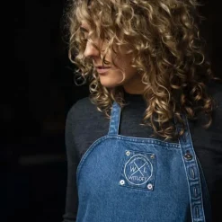 Witloft Denim Collection Forklæde H 84 x B 60 cm - Denim - Mid blue