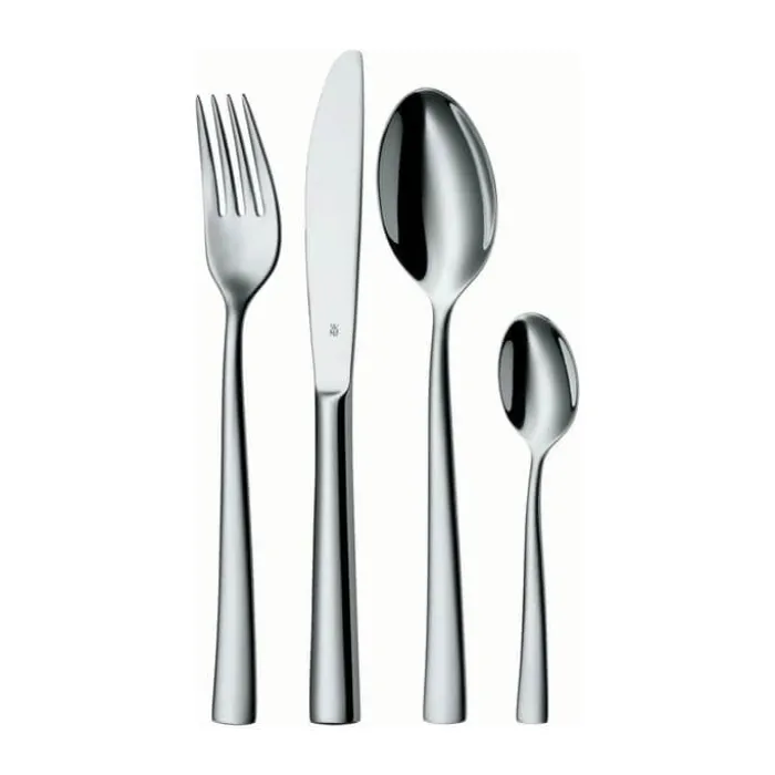 WMF Philadelphia Bestiksæt - 48 Dele 12 Kuverter - Rustfrit stål - Blank