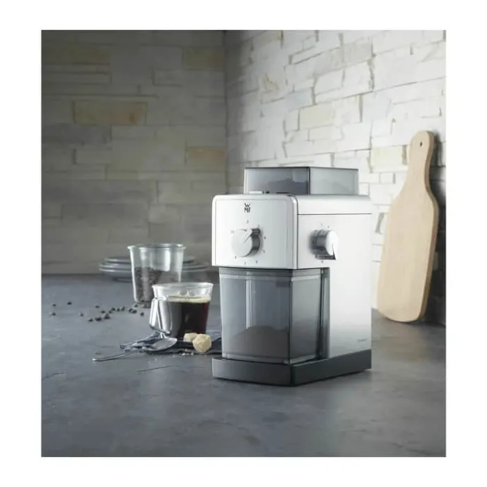 WMF Stelio Kaffekværn 180 gram - Rustfrit stål - 17 niveauer