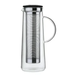 Zassenhaus Aroma Kaffebrygger 1 liter - Borosilikatglas/rustfrit stål/silikone - Blank