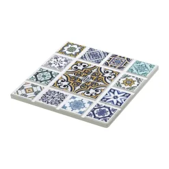 Zassenhaus Bordskåner - Rombe B 16 x L 16 cm - Keramik/kork