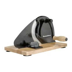 Zassenhaus Brødskærer H 19 x B 25 x L 30 cm - Rustfrit stål/bøgetræ - Natur