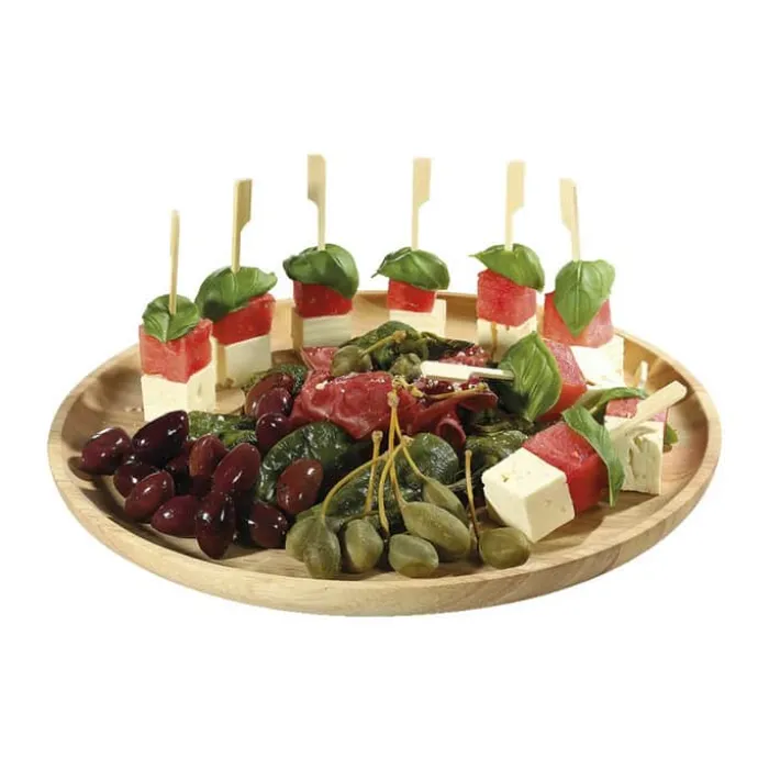 Zassenhaus Frokosttallerken Ø 25 cm - Gummitræ - Natur