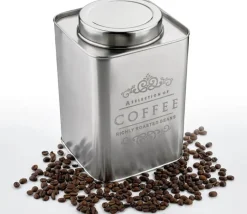 Zassenhaus Kaffedåse 1 liter - Rustfrit stål - Sølvfarvet