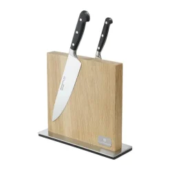 Zassenhaus Knivblok H 28 x B 9 x L 25,5 cm - Egetræ - Natur