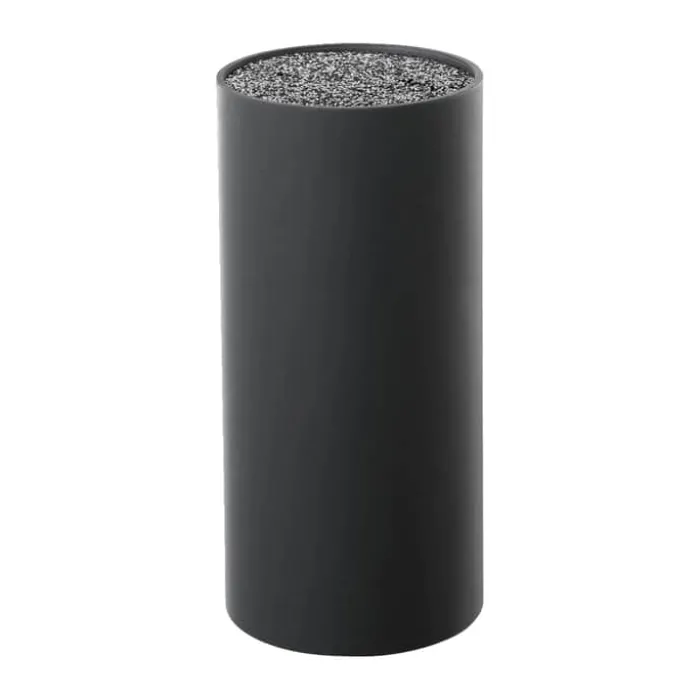 Zassenhaus Knivblok Ø 11 x H 22 cm - Plastik - Sort