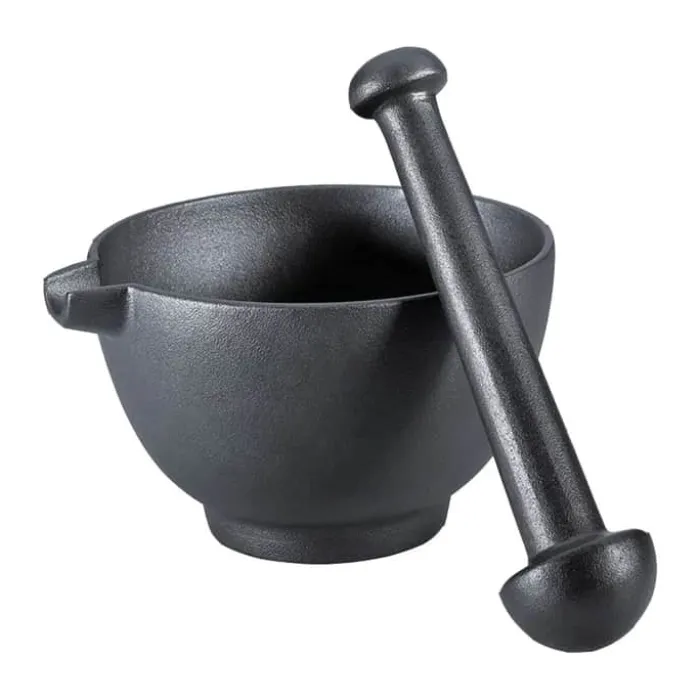 Zassenhaus Morter Ø 17 cm - Støbejern - Sort