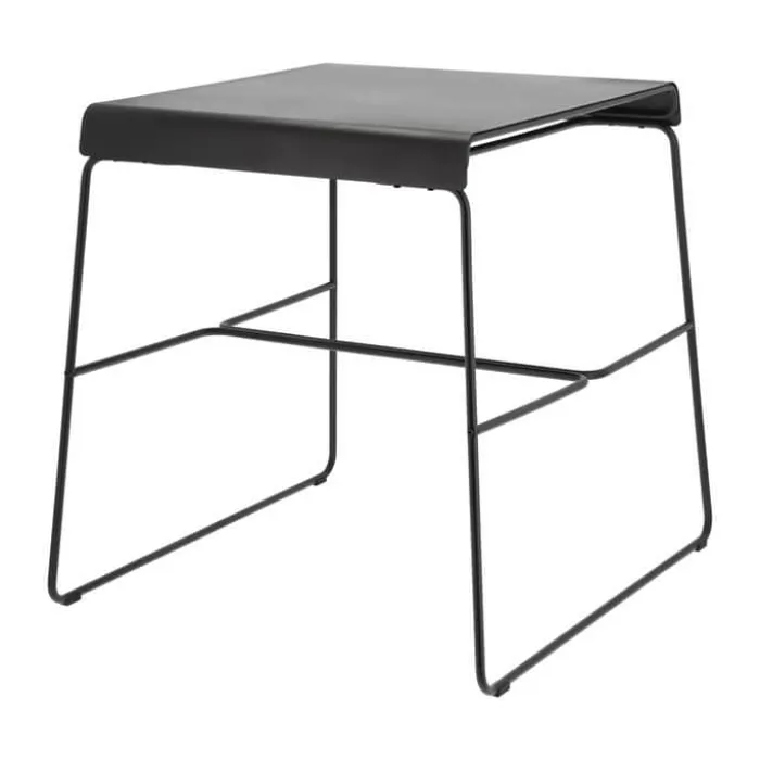 Zone A-Café Bord H 72 x B 58 x L 75 cm - Stål - Black
