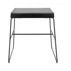 Zone A-Café Bord H 72 x B 58 x L 75 cm - Stål - Black