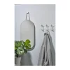 Zone A-Rack Knagerække H 11 cm x B 5 x L 40 cm - Stål - Soft grey
