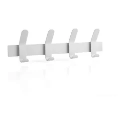 Zone A-Rack Knagerække H 11 cm x B 5 x L 40 cm - Stål - Soft grey