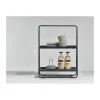 Zone A-Table Reol H 58 x B 23 x L 43 cm - Metal/jern - Sort