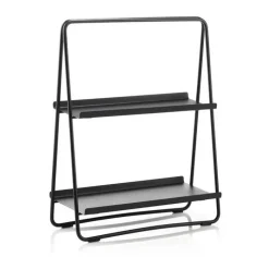 Zone A-Table Reol H 58 x B 23 x L 43 cm - Metal/jern - Sort