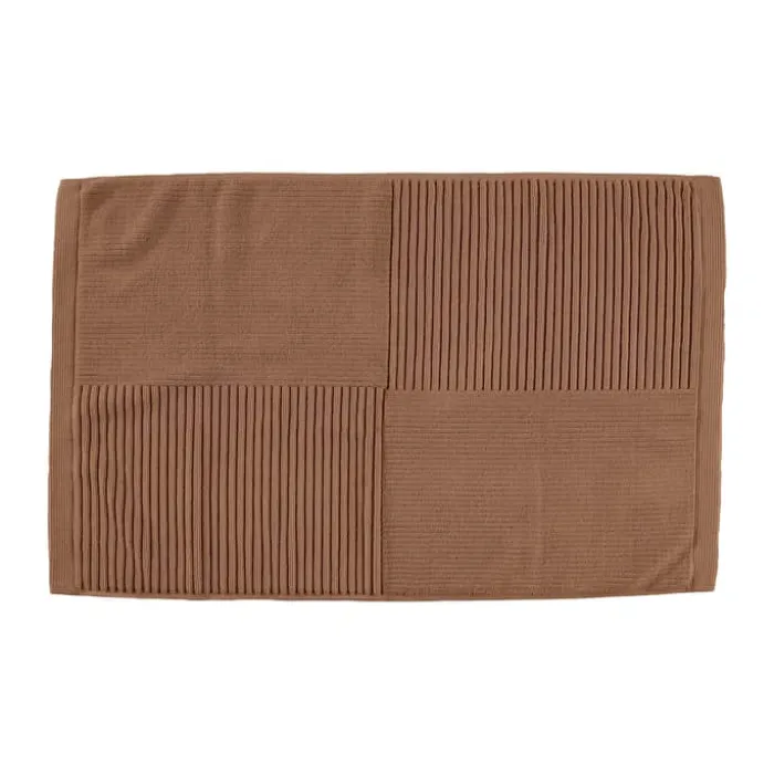 Zone Classic Bademåtte B 50 x L 80 cm - 100% Bomuld - Terracotta