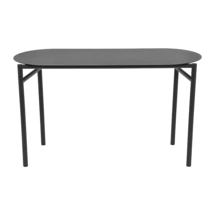 Zone Disc Bænk H 45 x B 33 x L 80 cm - Stål - Black
