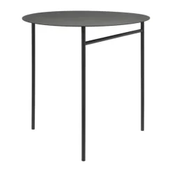 Zone Disc Bord H 72 x Ø 70 cm - Stål - Black