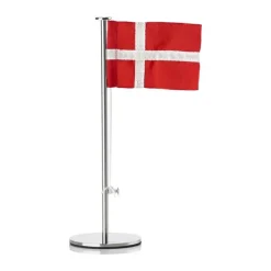 Zone Flag H 18 cm - Rød/hvid