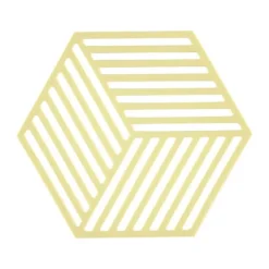 Zone Hexagon Bordskåner B 14 x L 16 cm - Silikone - Grøn