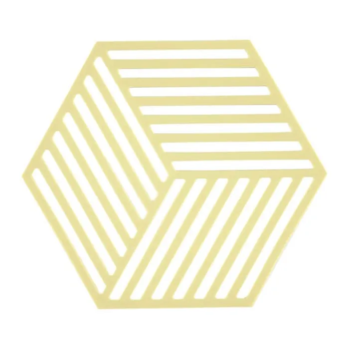 Zone Hexagon Bordskåner B 14 x L 16 cm - Silikone - Grøn