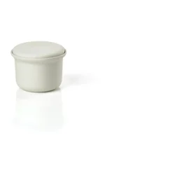 Zone Inu Krukke m. låg H 6,5 x Ø 9 cm - Stentøj - Offwhite