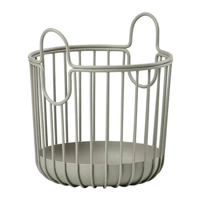 Zone Inu Kurv Ø 10,5 x H 13,5 cm - Stål - Taupe