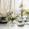 Zone Inu Vase H 25 cm - Glas - Mosgrøn