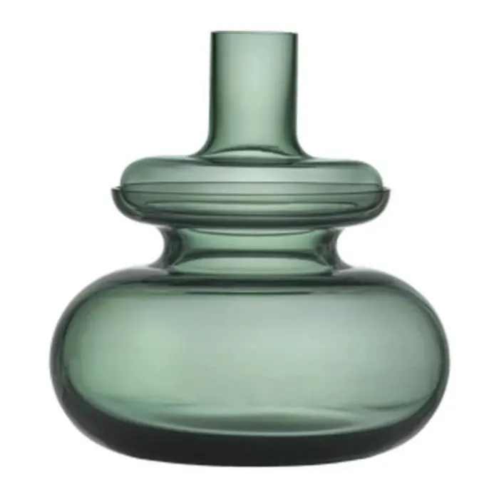 Zone Inu Vase H 25 cm - Glas - Mosgrøn