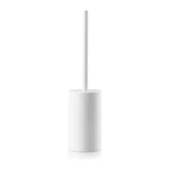 Zone Karma Toiletbørste B 9,2 x H 38 cm - Stentøj - Hvid