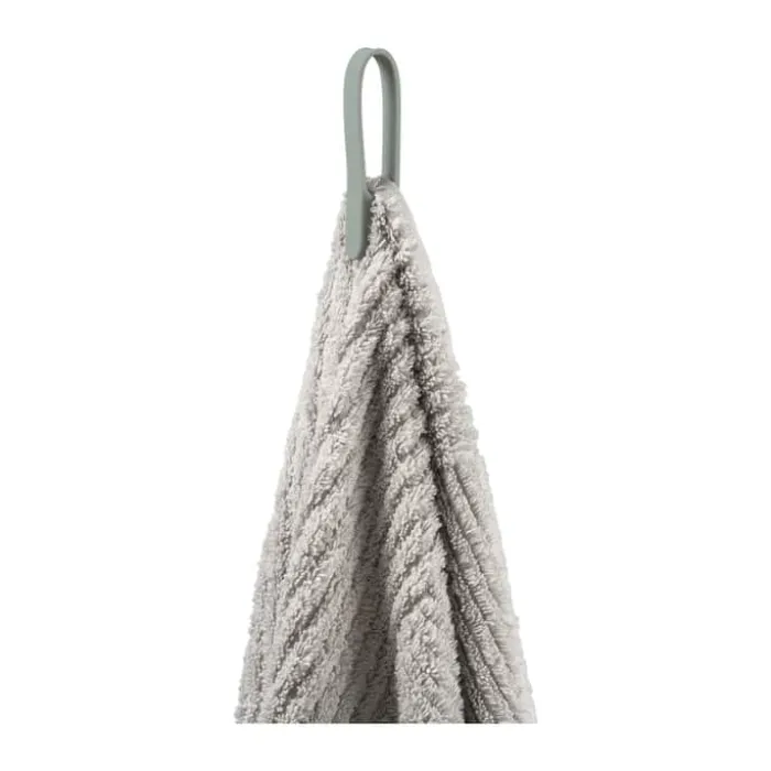 Zone Loop Håndklædestrop - 2 stk. H 7,8 x B 5,5 cm - Silikone/magnet - Matcha green