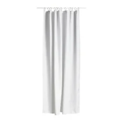 Zone Lux Badeforhæng B 180 x L 200 cm - Polyester - Hvid