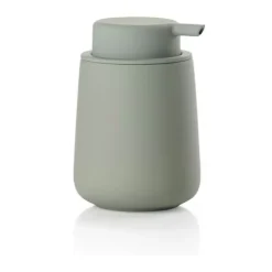 Zone Nova One Sæbedispenser H 11,5 cm - Stentøj m. softtouch - Matcha green