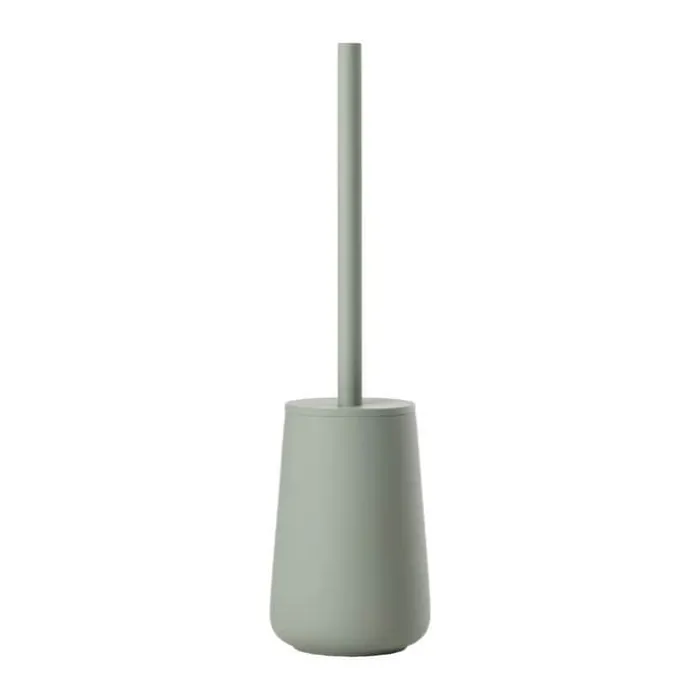 Zone Nova One Toiletbørste H 37 cm - Stentøj m. softtouch - Matcha green