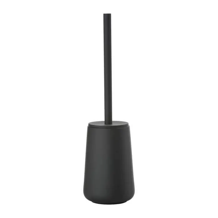 Zone Nova One Toiletbørste H 33,5 cm - Stentøj m. softtouch - Sort