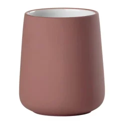 Zone Nova Tandbørstekrus H 10 cm - Porcelæn - Peach Red