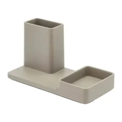 Zone Penneholder H 10,5 x B 10 x L 20 cm - Cement - Pebble grey